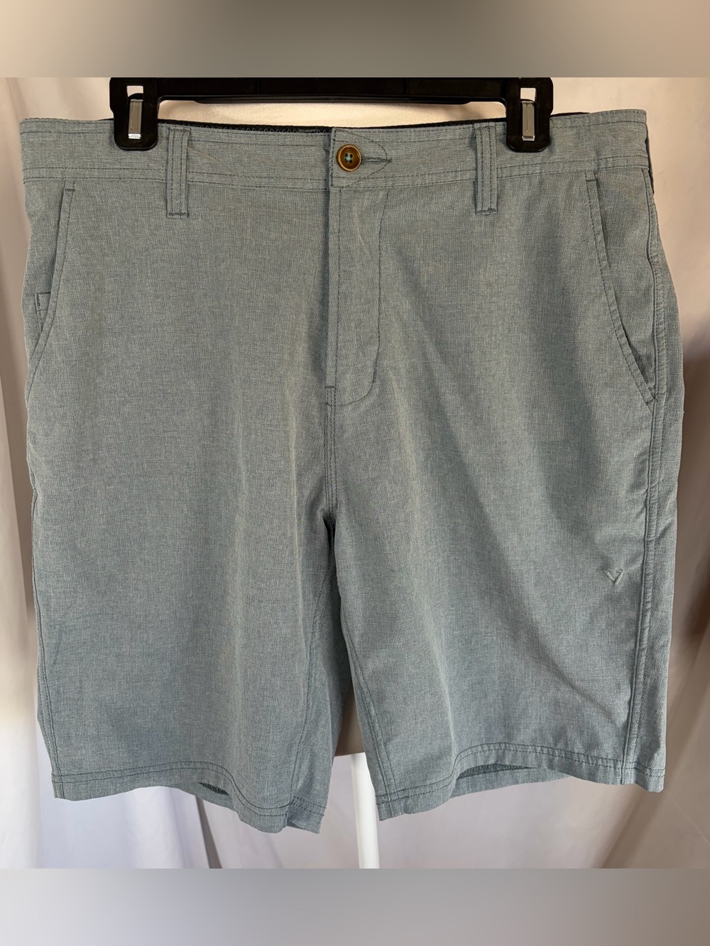 Vissla Men’s Fin Rope Hybrid Walkshort Light Blue Size 34